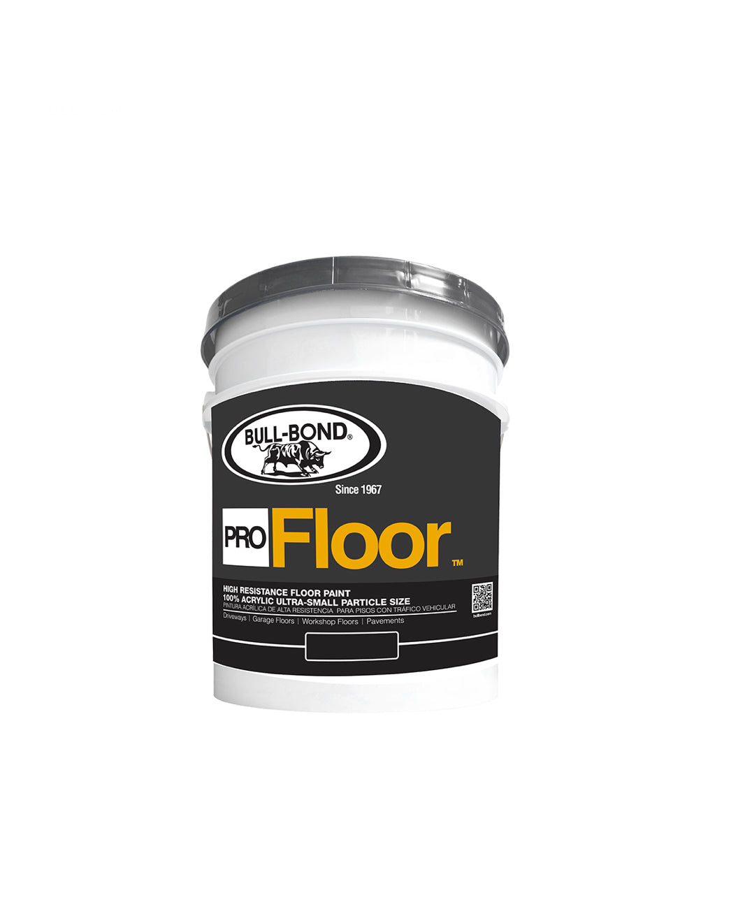 Pintura Resistente a Tráfico Negra - Bull Bond Pro Floor Smooth Black