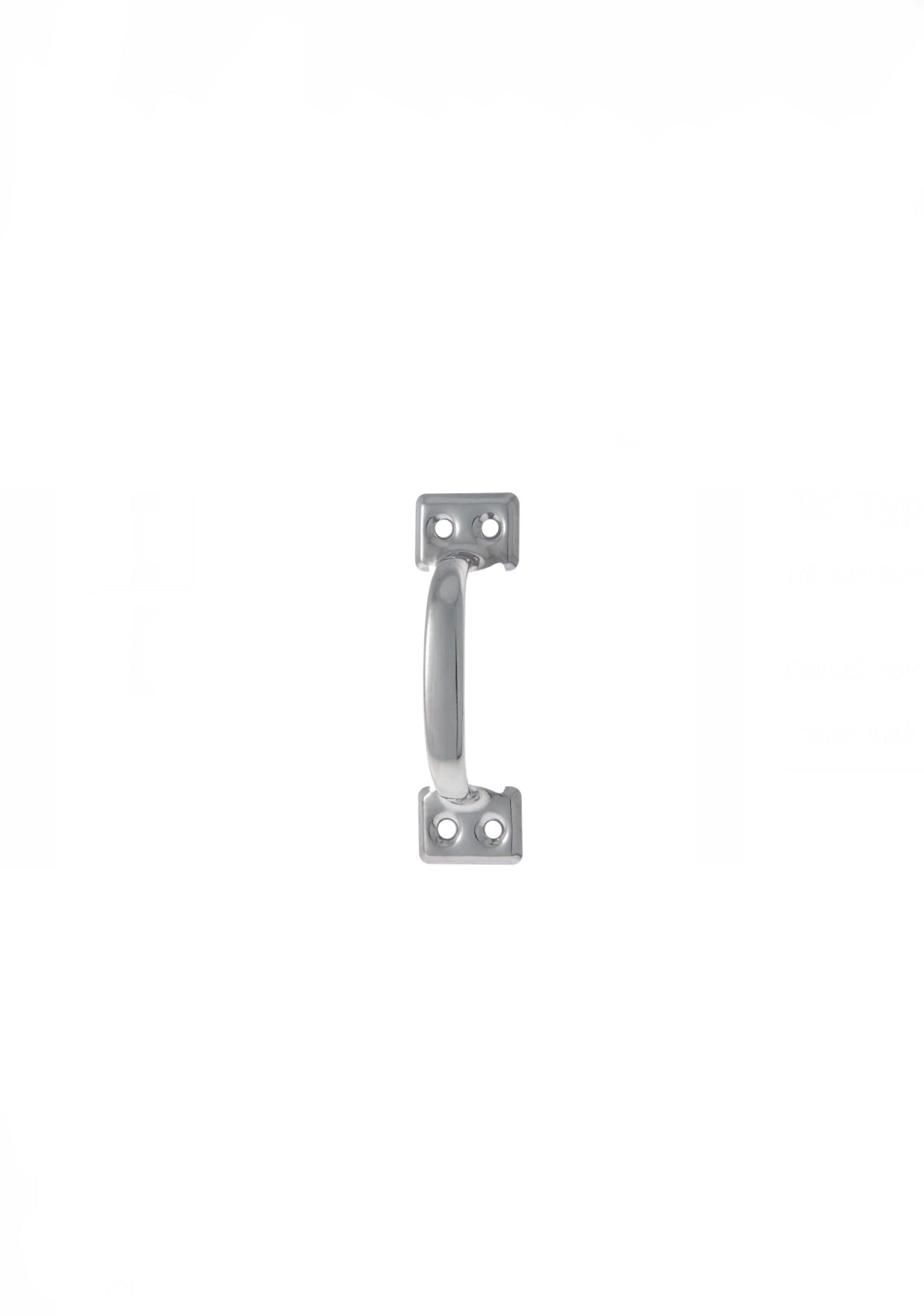 Tirador / Door Pull Tipo “A” de 4” Stainless Steel - Toledo