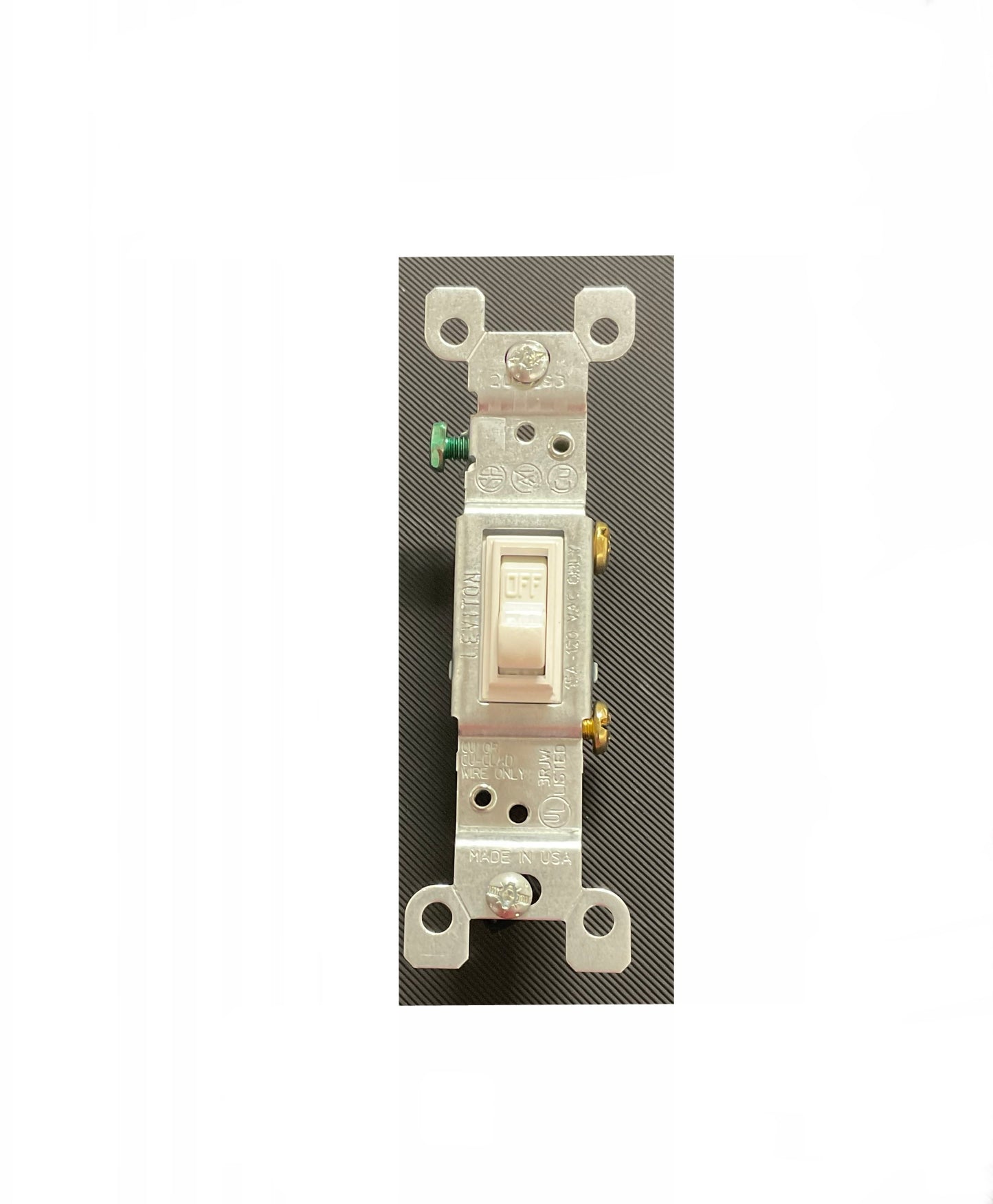 Switch Sencillo Blanco Leviton 15 AMP - 120 V