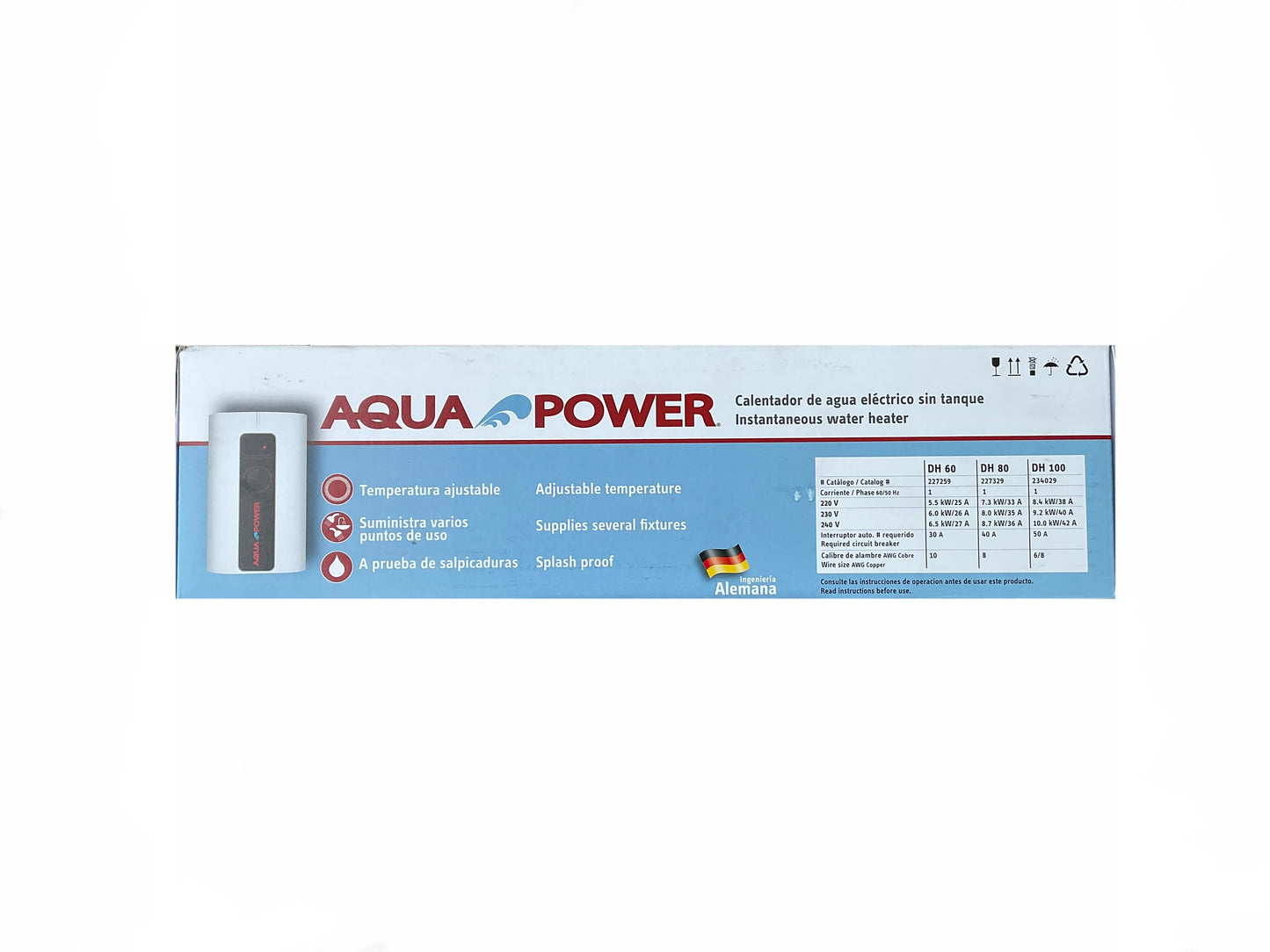 Calentador de Línea Aquapower 220V