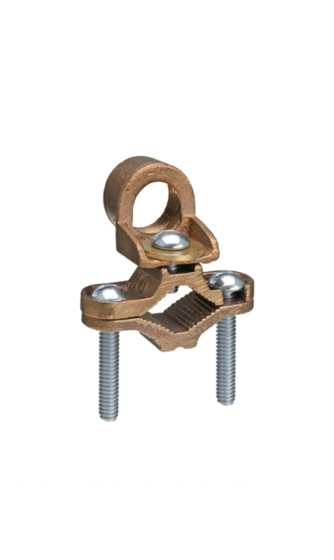 Ground Clamp de 1/2” en Bronce