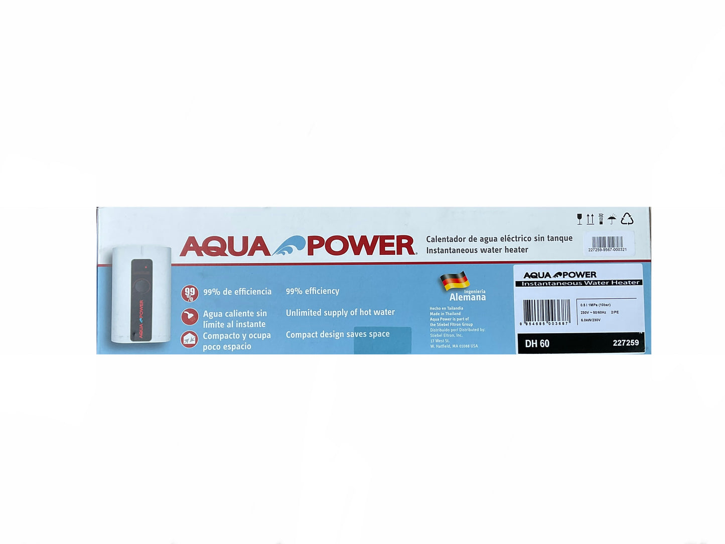 Calentador de Línea Aquapower 220V